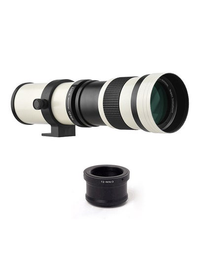 Buy Camera MF Super Telephoto Zoom Lens F/8.3-16 420-800mm T2 Mount in Saudi Arabia