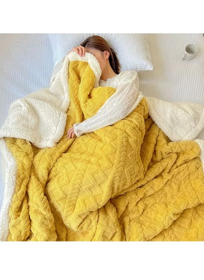 اشتري Thicken home bedding quilt blanket newborn baby kids sleeping bag covering plaid bedding sheet في الامارات