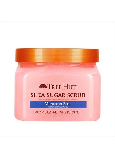 Buy Moroccan Rose Shea Sugar Scrub in UAE