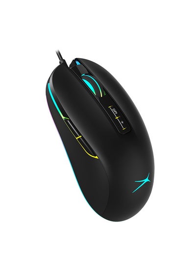 Buy RGB Wired Gaming Mouse , Ergonomic design, comfortable anti-slip roller, reduces hand fatigue ( ALGM9414 ) - 3600DPI in Egypt