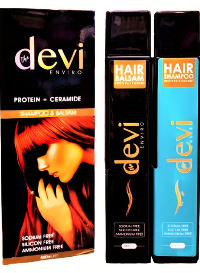 Buy DEVI Set Protein + Ceramide Shampoo & Balsam in Egypt