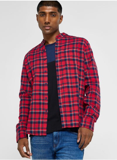 Buy Checkered Long Sleeve Shirt in Saudi Arabia