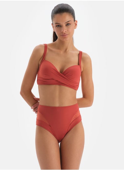 اشتري Plunge Neck Bikini Top في الامارات