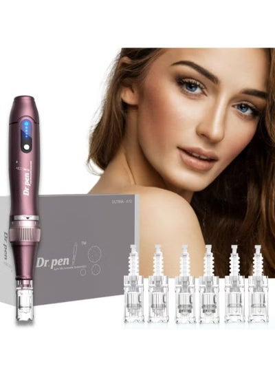 Buy Dr. Pen Ultima A10 - Authentic Multi-Function Wireless Derma Beauty Pen - Trusty Skin Care Tool Kit for Fast Results in Saudi Arabia