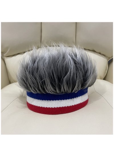 Buy Summer Fashion Full Head Set Wig Hat in UAE