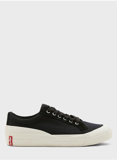 Buy Levi's® Low Top Suede Black Sneakers in UAE