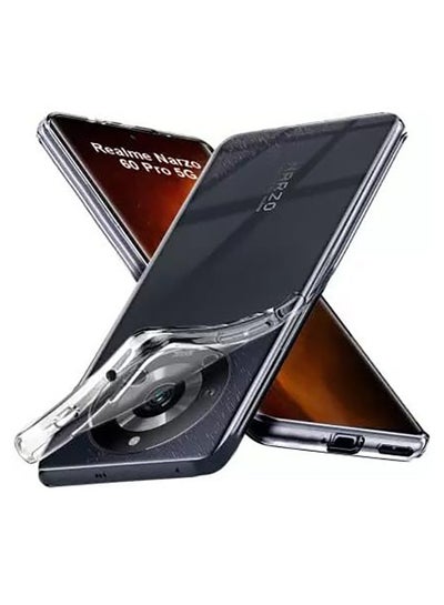 اشتري جراب شفاف وعالي الجودة يحمي الهاتف بالكامل لموبايل ريلمي 11 برو بلس - شفاف Realme 11 Pro Plus في مصر