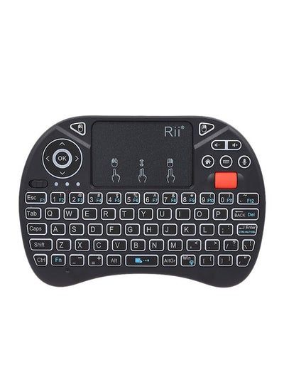 Buy Bluetooth Wireless Keyboard Handheld Remote Control For Smart TV Black in UAE