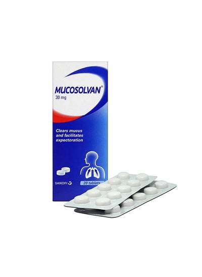 Buy Mucosolvan 30 mg, 20 Tablets in UAE