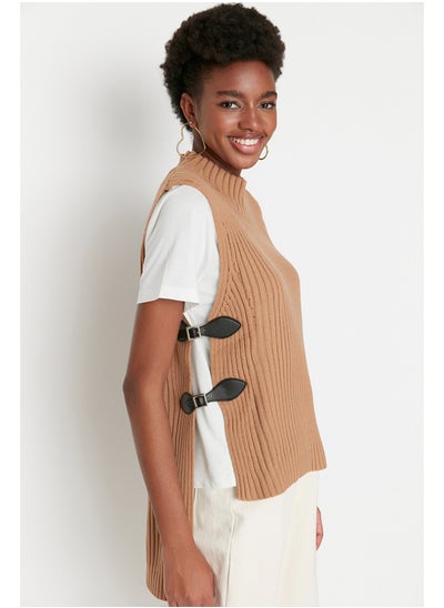 Buy Sweater Vest - Brown - Regular fit in Egypt