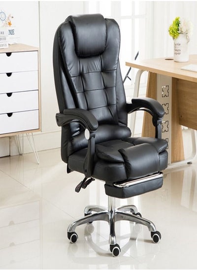 Buy Multifunction Leather Executive Office and Gaming Chair With Footrest in UAE