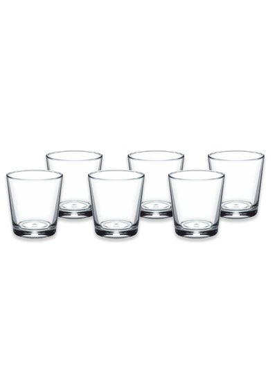 اشتري Homesmiths 50ML Shot Glass, Best suitable for beverages, Barware, made of durable ceramic. Set of 6 في الامارات