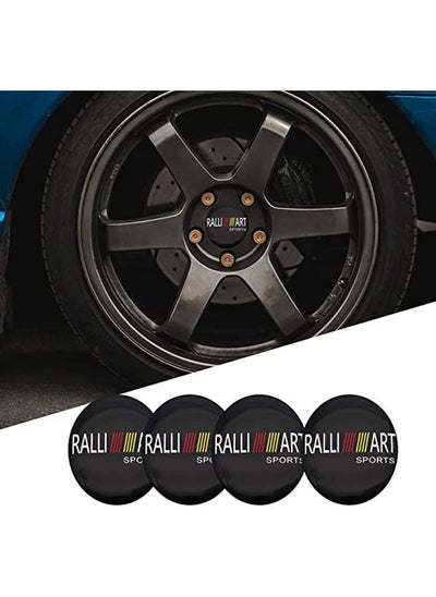 Buy 3D Poster Car Tire Hub Cover - 4 Pieces in Egypt