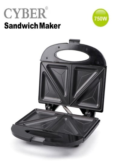 Buy 4 Slice Sandwich Maker 750 W CYSM2260 Black in UAE