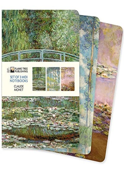 اشتري Claude Monet Midi Notebook Collection by Flame Tree Studio Paperback في الامارات