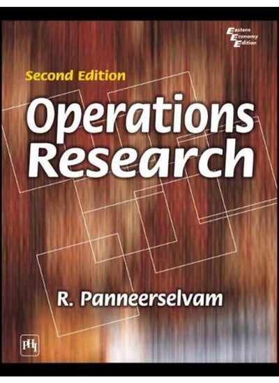 اشتري Operations Research India  Ed   2 في مصر