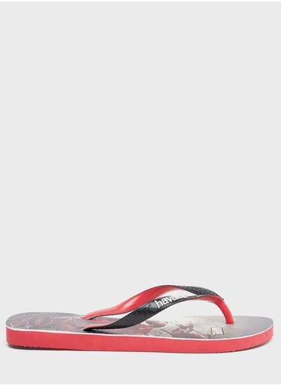 Buy Marvel Slim Logo Flip Flops in Saudi Arabia