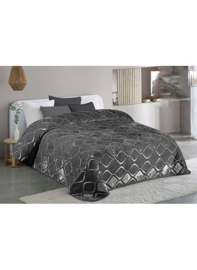 Buy Cloud blanket, two layers, double face, laser engraving, Spanish design in Egypt