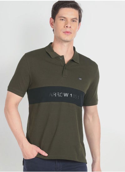 اشتري Logo Regular Fit Polo في الامارات