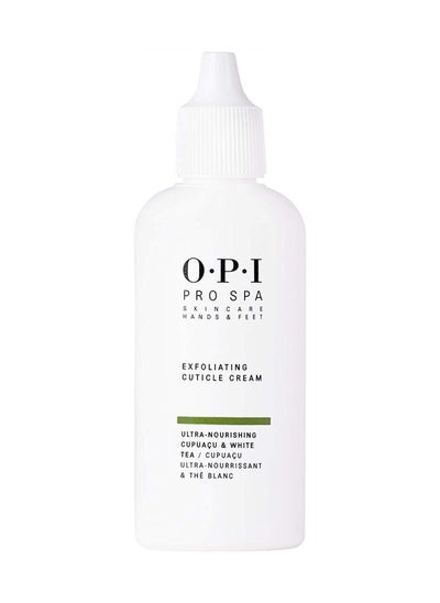 Buy OPI ProSpa Skin Care Hands & Feet Exfoliating Cuticle Cream, 0.9 fl oz in Saudi Arabia