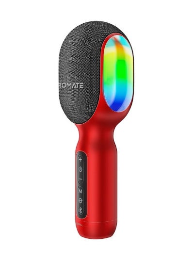 Buy 5-in-1 Wireless Karaoke Microphone & Speaker with Dynamic RGB Lights in Saudi Arabia