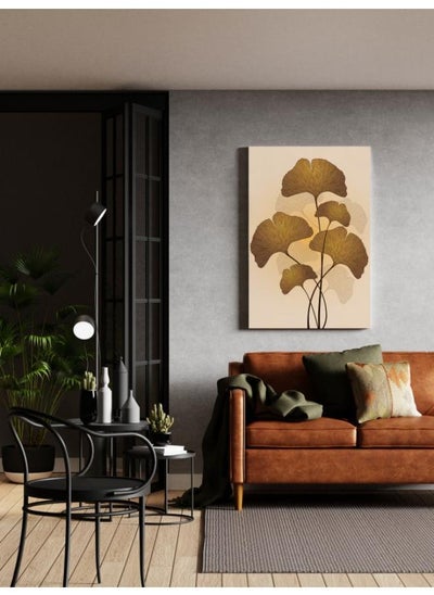 Buy Modern Abstract Ginko Leaf Wall Art 120x80 in Egypt