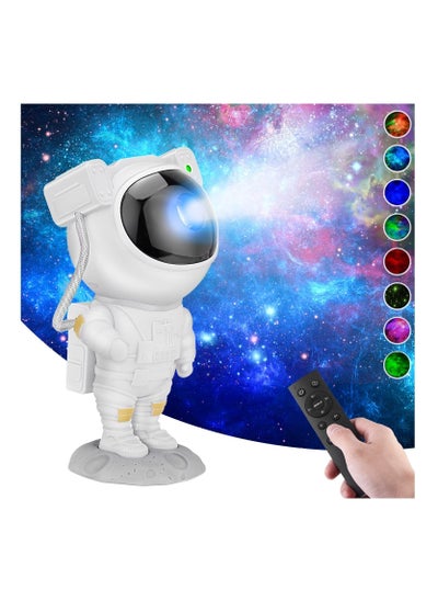 Buy Star Projector Night Light with Timer and Remote Control Astronaut Projector Lamp 360° Rotation USB Galaxy Starry Sky Projector for Kids Party Bedroom and Game Room in UAE