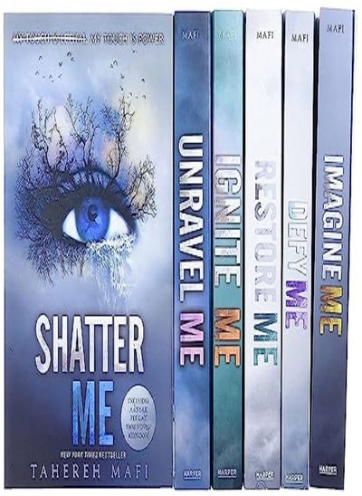 اشتري Shatter Me Series 6-Book Box Set: Shatter Me, Unravel Me, Ignite Me, Restore Me, Defy Me, Imagine Me في الامارات