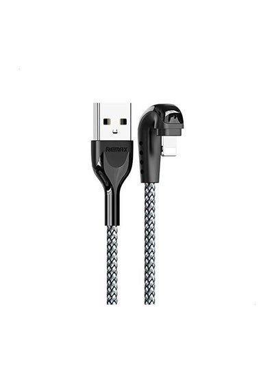 Buy Remax RC-097i Heymanba Series Lightning Charging Cable - Silver in Egypt