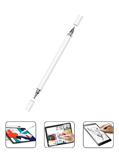 Buy 2-in-1 Stylus Pen and Ballpoint Pen, Compatible with Apple, Android , Tablet/All Touch Devices，for Drawing Clips Office Notes in Saudi Arabia