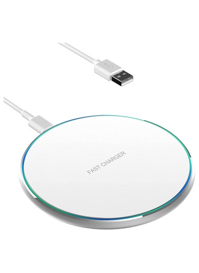 Buy 15W Wireless Charger Fast Charging Pad PD Compatible for iPhone 15/15 Plus/15 Pro/15 Pro Max, iPhone 14/14 Plus/14 Pro/14 Pro Max, iPhone 13/12/11 Series in UAE