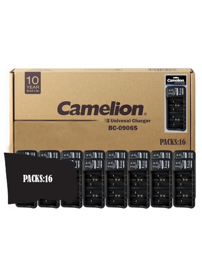 اشتري Camelion battery charger bc-0906s 16 Packs في مصر