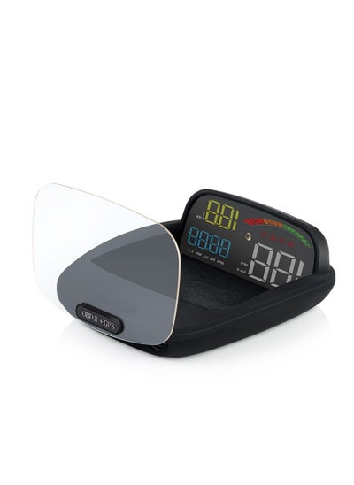 Buy GULFLINK Head Up Display(HUD) Vehicle Speed Meter C800 in UAE