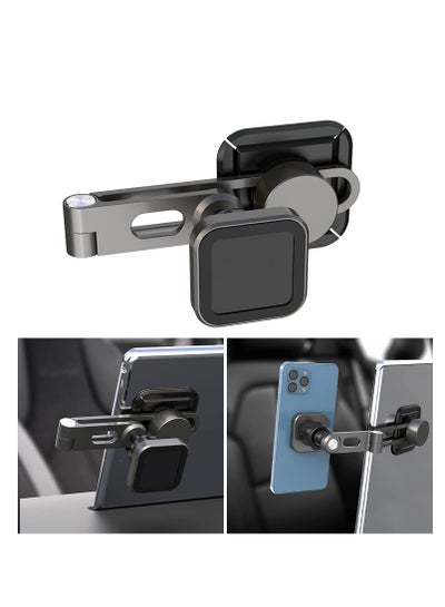 Buy Car Magnetic Phone Holder Fit for Tesla Model 3/Y Auto Phone Mount Folding Hiddens Bracket Compatible With Magsafe Cellphone 360° Rotation Invisible Support Gift for Man Woman in Saudi Arabia