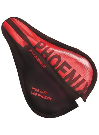 Buy Cycling Durable and Comfortable Gel Seat Cover Red in Egypt