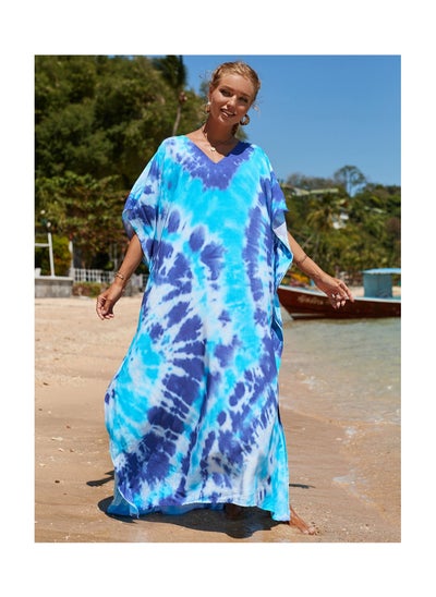 Buy Beach Printed Robe Sunscreen Cover in UAE