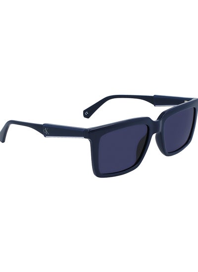 اشتري Men's Rectangular Sunglasses - CKJ23607S-400-5518 - Lens Size: 55 Mm في السعودية