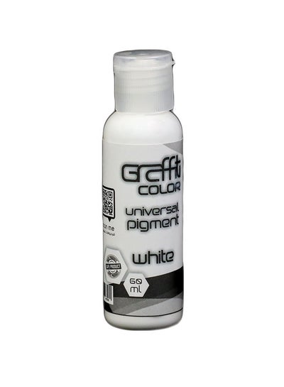 Buy Graffiti Color Universal Pigment White 60 ml in UAE