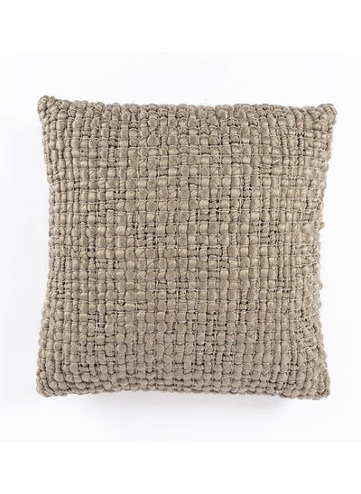 Buy Otis Filled Cushion, Chateau Grey - 50x50 cm in UAE