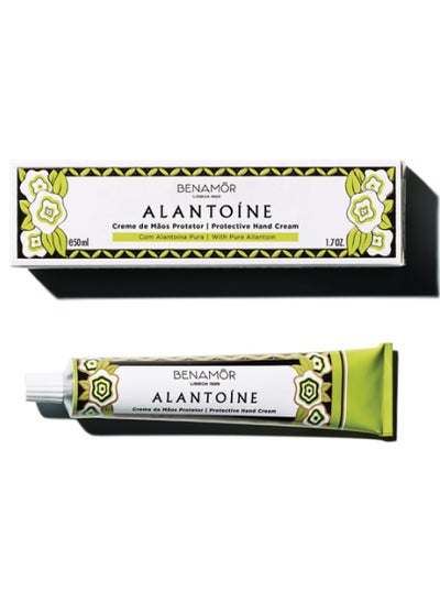 Buy Benamor Alantoine Protective Hand Cream With Allantoin Glycerin Beeswax Refreshing Lemon Scent Iconic Benamor Hand Cream Paraben Free 50ml in UAE