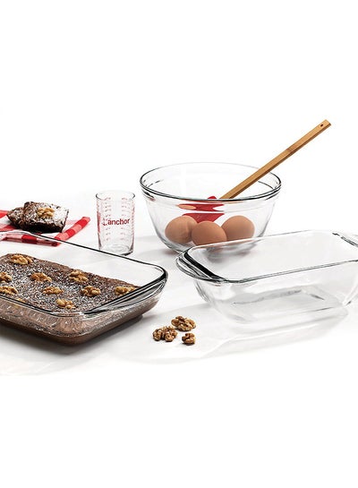 Buy 4Pc Essentials Bake Set -(11630) Anchor Hocking in UAE