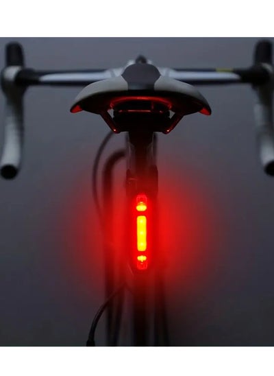 Buy USB Rechargeable LED Bike Taillight - 4 Flashing Modes For Safety And Visibility - Mountain And Road Bicycle Taillight For Riding And Cycling in Saudi Arabia