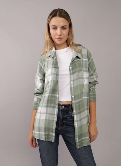 Buy AE Plaid Button-Up Shirt in Egypt