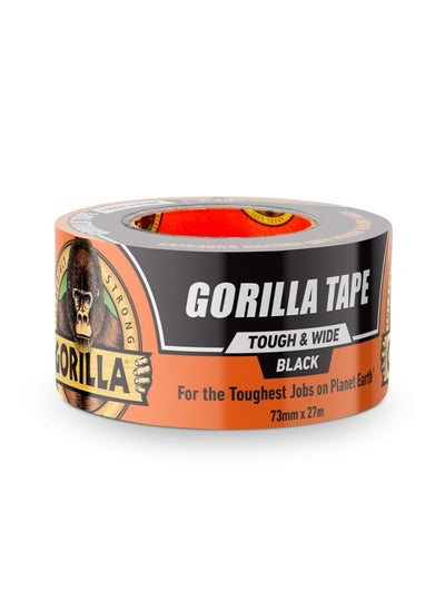 Buy Tape Black Tough & Wide Duct Tape 2.88 X 30 Yd Black 1 Pack Tv205975 1 in UAE