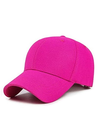 Buy Baseball Cap for Sports Golf Outdoor for Men and Women Pink in UAE