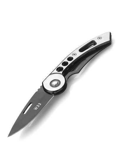 Buy Folding Knife - Black and Silver in Saudi Arabia