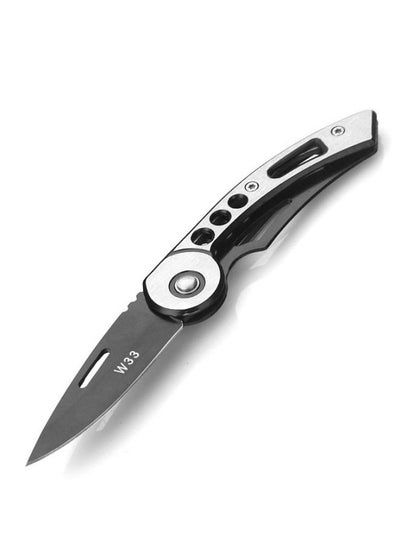 Buy Folding Knife - Black and Silver in Saudi Arabia