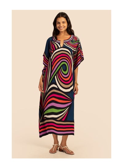 Buy Beach Printed Robe Sunscreen Cover in UAE