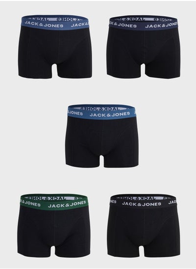 اشتري 5 Pack Logo Band Trunks في الامارات