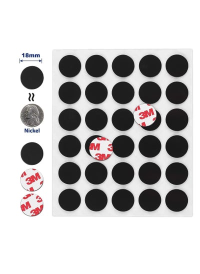 اشتري Perfect for DIY, Art Projects, whiteboards & Fridge | 80 Pieces Magnet Circles 18mm Diameter في الامارات